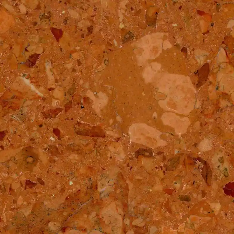 Must-Have Carrelage Terrazzo mur et sol Rosso Asiago adoucie 60x60 cm