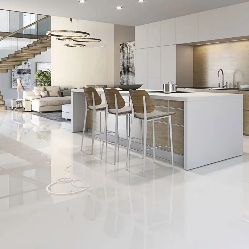Nouvelle Collection Carrelage blanc Glaciar Pulido 60x60 cm