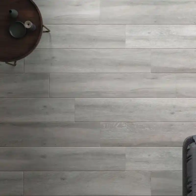 Seulement Aujourd'hui Carrelage sol et mur intérieur aspect parquet Oslo Pearl mat N-plus 23x120 cm