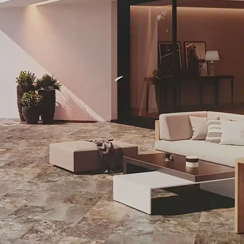 Carrelage sol extérieur et intérieur antidérapant aspect pierre Piedra de Bali beige mat 33x60 cm Affaire À Saisir