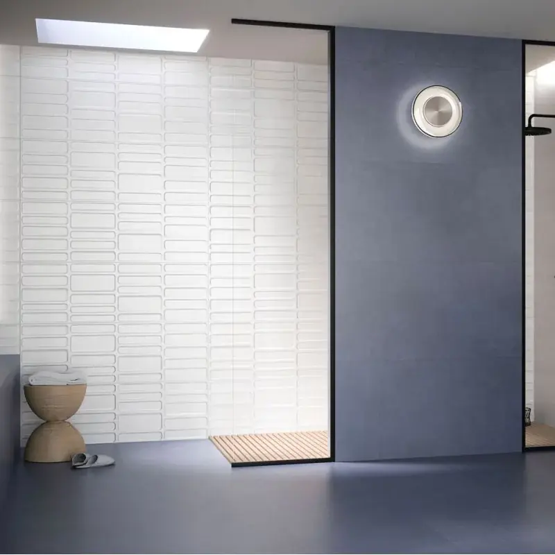 Pas Cher Carrelage mur intérieur Gravity Axel white mat 40x120 cm