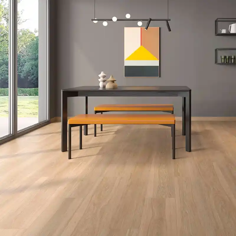 Vente Directe Carrelage sol et mur intérieur aspect parquet Aoki almond mat 23x120 cm