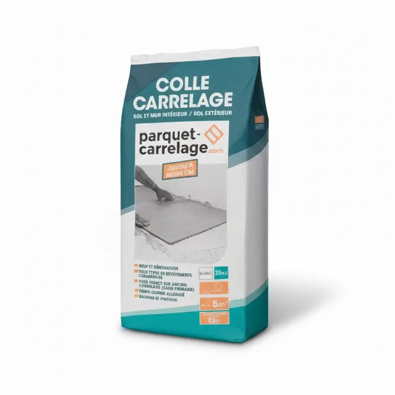 Colle carrelage flex blanc 25kg Meilleure Vente