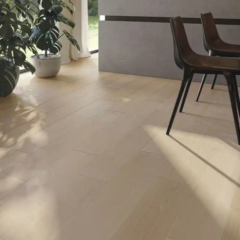 Carrelage sol intérieur aspect parquet Caila oak mat 20x120 cm Commander Vite