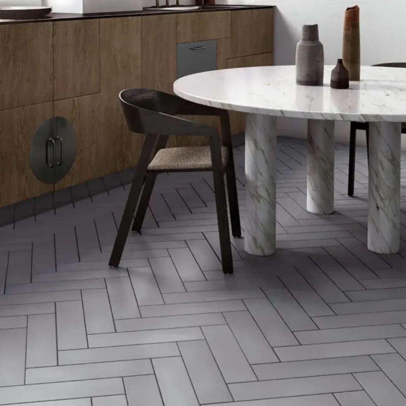 Quantité Limitée Carrelage sol et mur Stromboli simply grey mat 9,2x36,8 cm