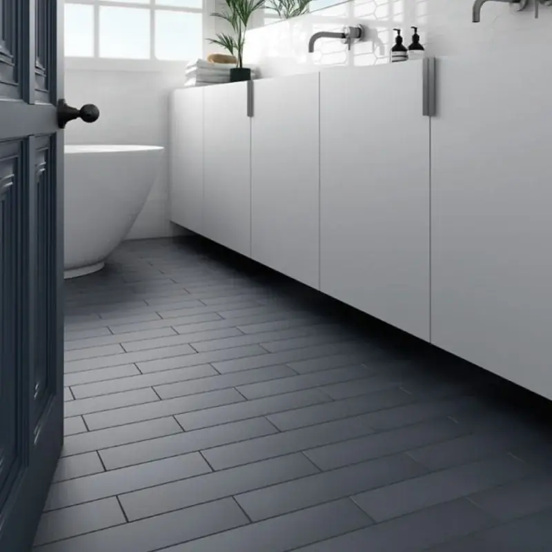 Carrelage sol et mur Stromboli glassy blue mat 9,2x36,8 cm Dernier Modèle