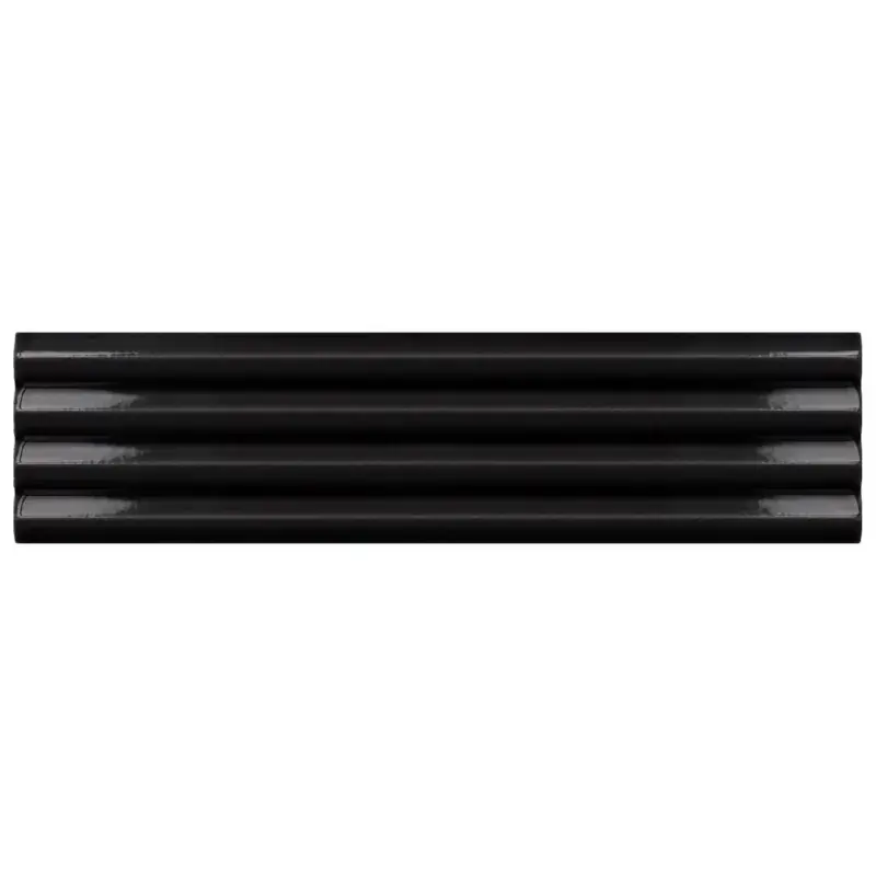 Prix Réduit Carrelage Costa Nova Praia black brillant 5x20 cm