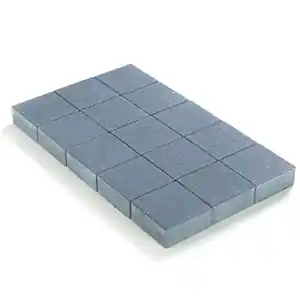 Pavés 15x15x6cm beton Pierre-bleue Pal 520 pavés (env 11,81m²)avec chanfrein CM non tambouriné avec chanfrein COECK Nouvel Arrivage