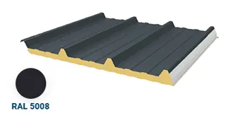 Promotion Panneau sandwich 40mm 6m10x1m utile - RAL5008 Bleu