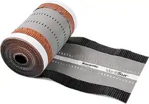 Achetez Aujourd'hui Closoir de Faitage Noir VENTISUR - rouleau 10mx260mm QB35