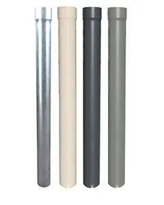 Dauphin galva droit Ø 80 mm L.1m- GAF - NATUREL Livraison Express