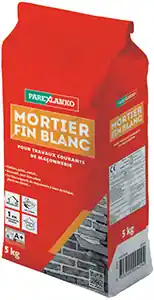 Meilleur Choix Mortier fin Blanc - 5kg