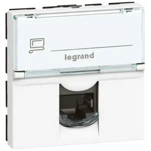 Vente Directe Prise RJ45 FTP Cat.6 2 modules MOSAIC FDS