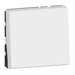 Poussoir 2 modules MOSAIC blanc 77040L FDS Commander Maintenant