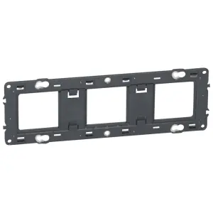 Support 3 postes 6-8 modules MOSAIC FDS Dernier Modèle