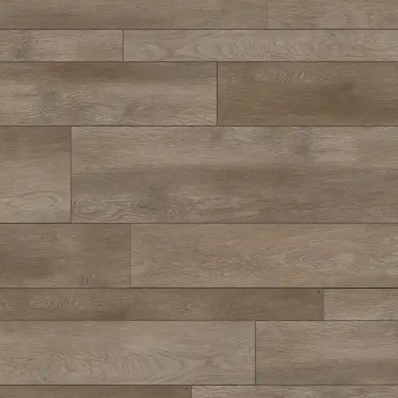 Sol vinyle PVC Groutline 1219 x 228/152/76 x 2.5 mm Parquet PVC à coller imitation bois Marron Dernière Chance