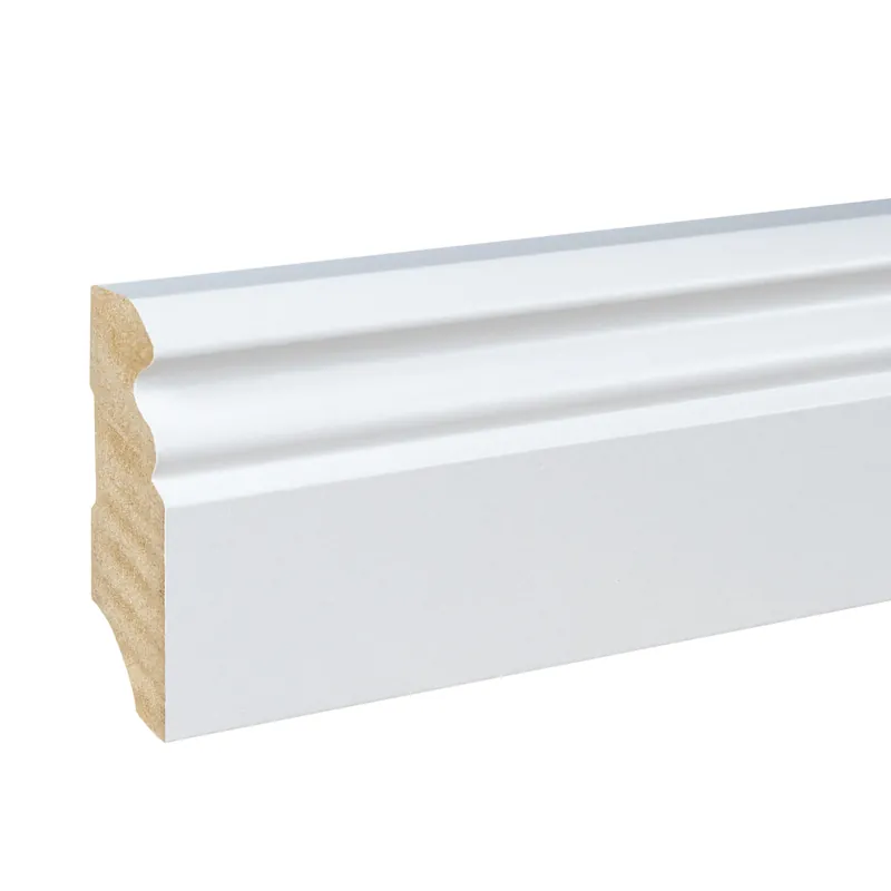 Vente Flash Kosche Plinthe Bergamo-6 65776 19 x 58 x 2500 mm Profilé berlinois (hamburger) Blanc