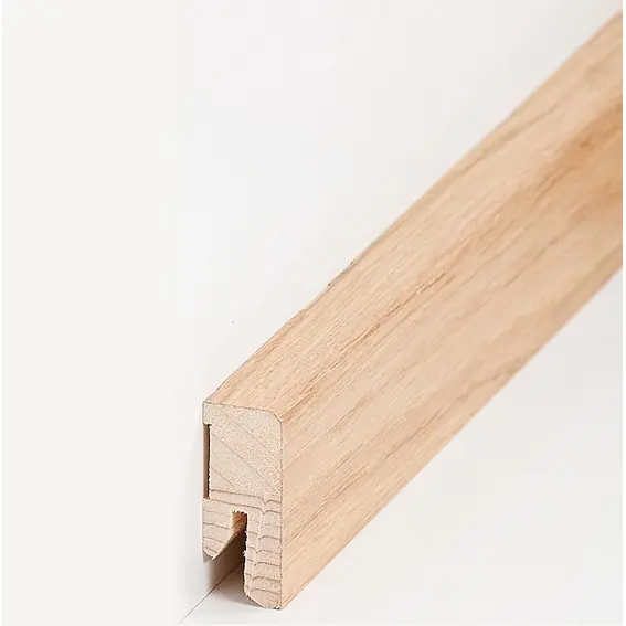 Nouvelle Collection Plinthe "Flensburg" placage en bois 16 x 40 x 2500 mm Chêne moderne Plinthe PROVISTON