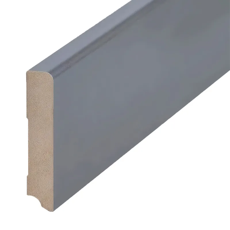 Petit Prix Plinthe haute de gamme enrobée d‘une MDF revêtu acier nature 19 x 96 x 2500 mm 720.096.46 PROVISTON