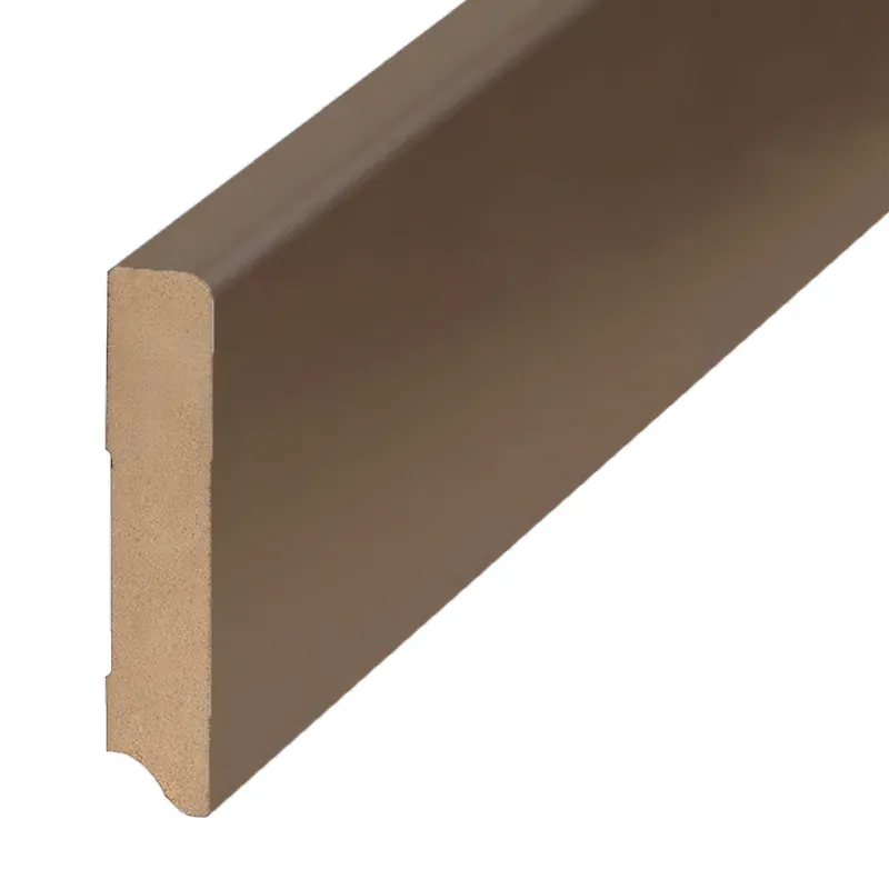 Expédition Rapide Plinthe MDF couleur bronze avec film de finition (19 x 96 x 2500 mm) 720.096.48 PROVISTON