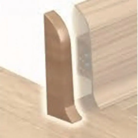 Vente Flash Embouts pour plinthe en PVC wengé (pour SOLE-005A-PVC)