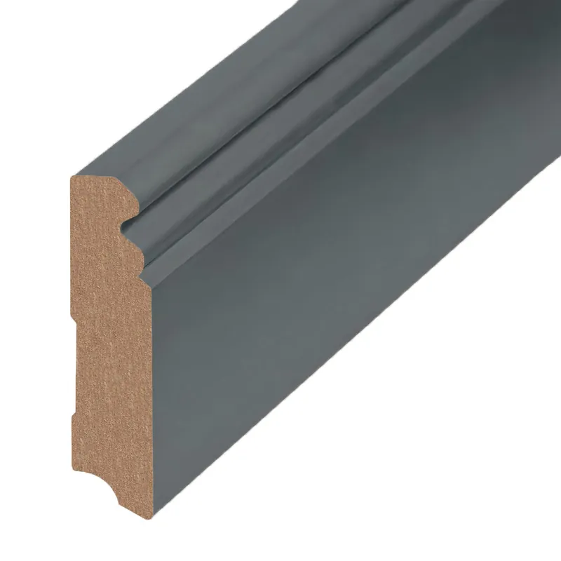 Plinthe design couleur Titanee profilé MDF revêtu 19 x 80 x 2500 mm 719.080.47 PROVISTON Offre Exclusive