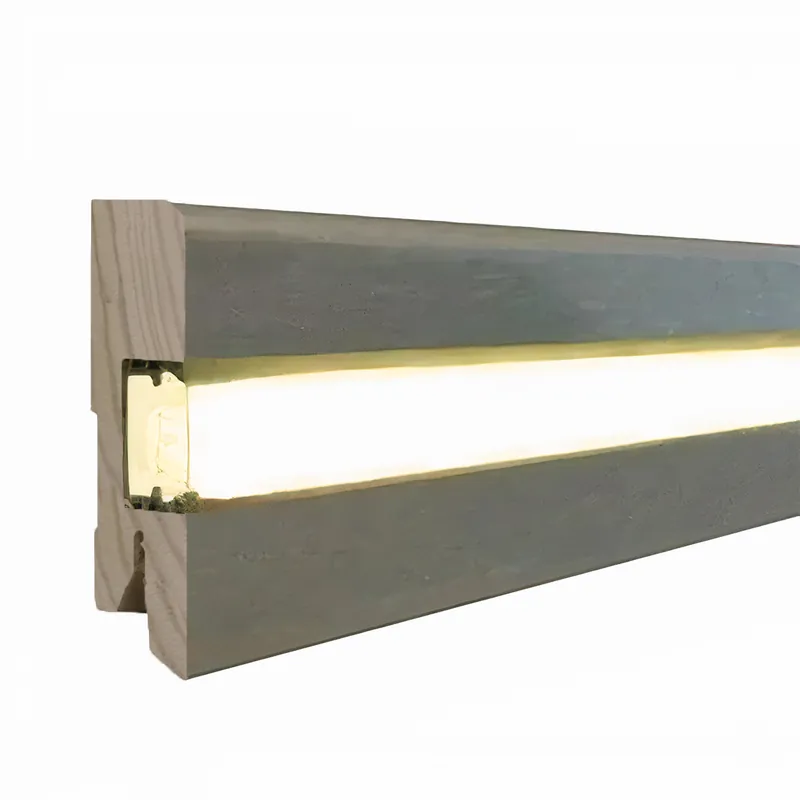 Plinthe MDF de qualité, revêtue d‘un film gris (16 x 58 x 2500 mm) 716.733L PROVISTON Achetez Aujourd'hui