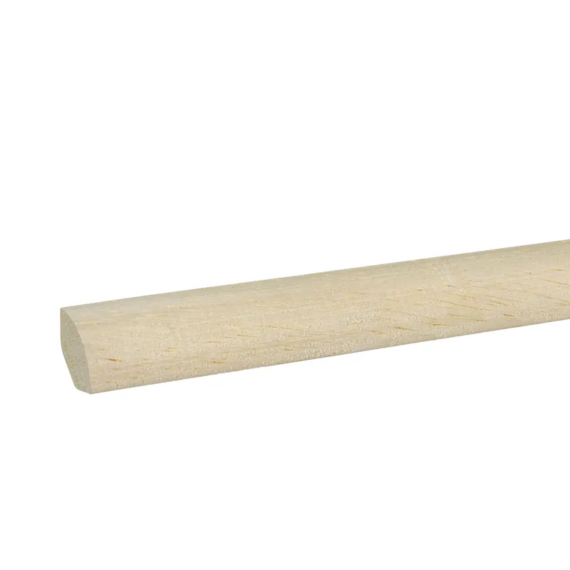 Solde Quart de rond "Lucerne" 14.14 Bois massif 14 x 14 x 2000 mm Contreplinthe en abachi PROVISTON