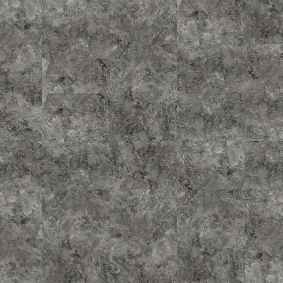 Sol vinyle PVC Design 330 609.6 x 305 x 2 mm Vinyle à coller Aspect pierre carrelage gris Affaire À Saisir