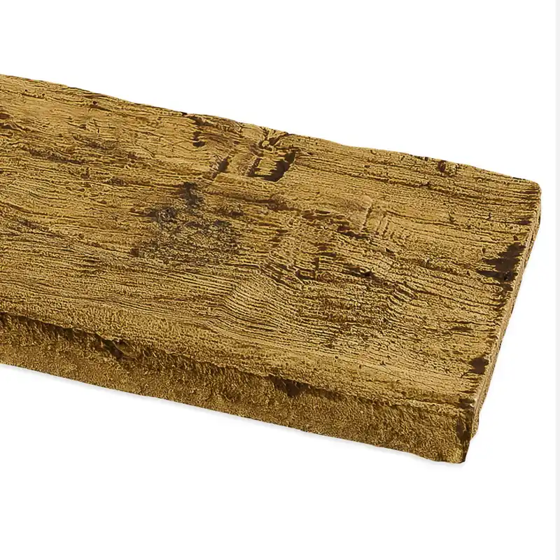 Wiesemann Planche PU 130 x 30 x 2600 mm Chêne clair Poutre imitation bois Haute densité Nouvelle Collection