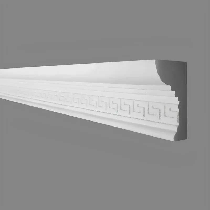 PROVISTON Cornice en plâtre Mannheim Moulures décoratives en plâtre 50 x 80 x 1050 mm Moulures en plâtre staff Commander Maintenant