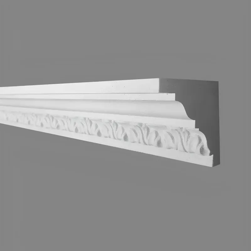 Haute Qualité PROVISTON Cornice en plâtre Kiel Moulures décoratives en plâtre 70 x 65 x 1000 mm Moulures en plâtre staff