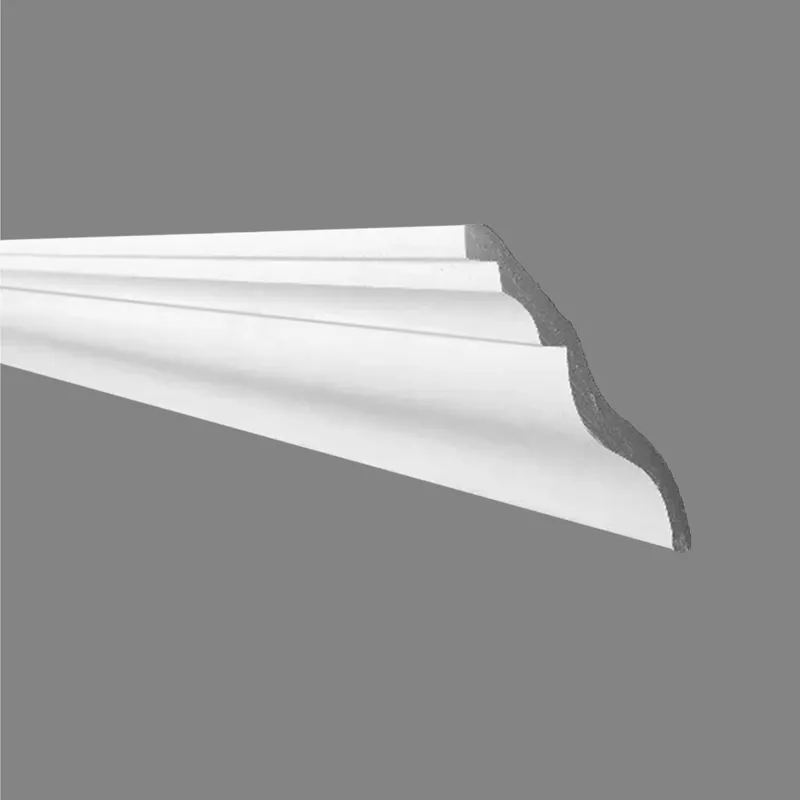 Top Vente PROVISTON Cornice en plâtre Offenbach Moulures décoratives en plâtre 78 x 78 x 1200 mm Moulures en plâtre staff