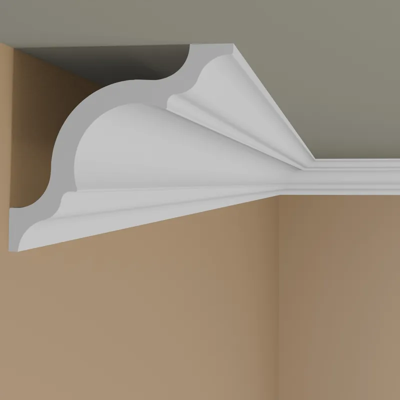 Angle intérieur de moulure plafond NMC NOMASTYL A en polystyrène blanc Prix Bas