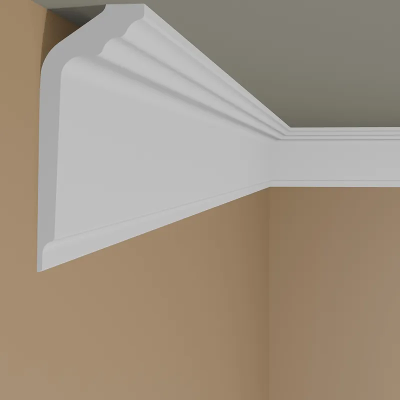 Produit De Marque Angle extérieur de moulure plafond NMC NOMASTYL GT en polystyrène blanc
