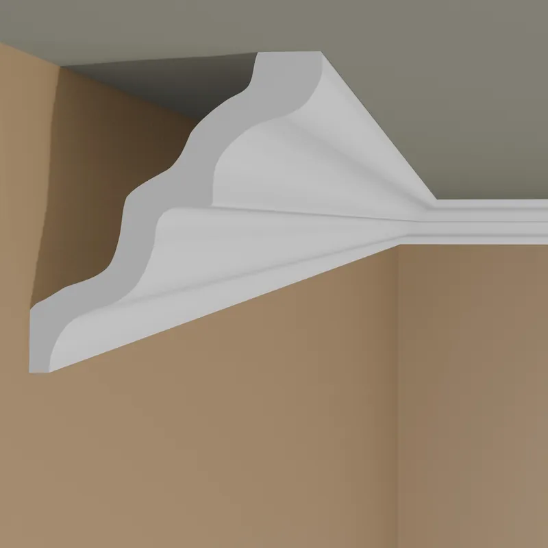 Bon Plan Moulure de plafond de qualité NMC NOMASTYL SM 95 x 105 mm polystyrène léger blanc