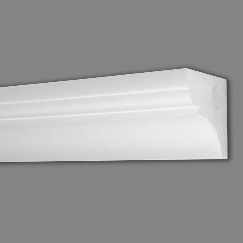 Corniche cache rideaux 75 x 75 mm polystyrène Top Vente