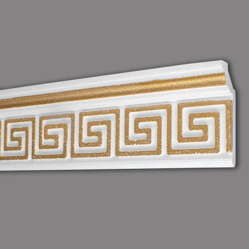 Moulure de plafond tendance Marbet B-21 Gold 28 x 73 mm polystyrène Expédié Aujourd'hui