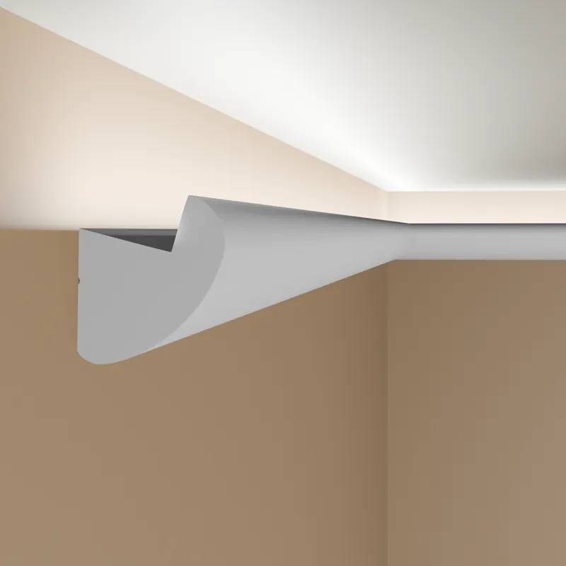Barre lumineuse LED 34x30 mm ORAC CX188 Barre d‘éclairage indirect en stuc Jusqu'à Épuisement Des Stocks