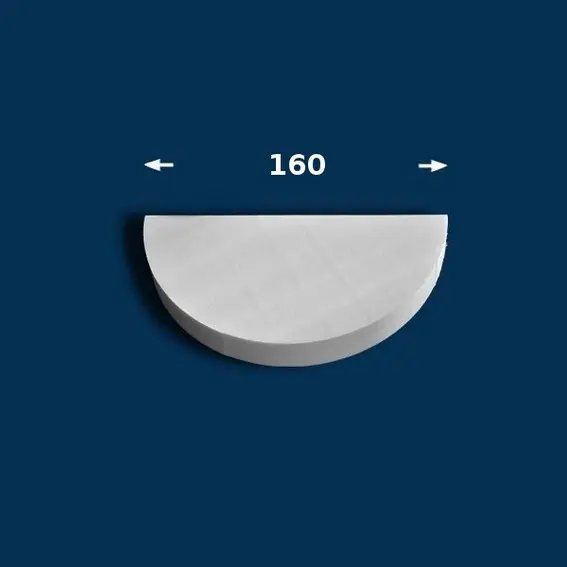 Etagère intermédiaire Entretoisepour le profil de la colonne SP4 Nouvelle Collection