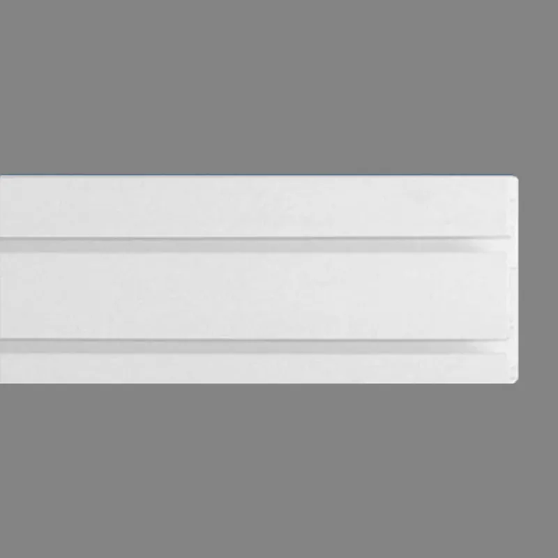 Pas Cher Wiesemann Rail à rideaux Deux voies Plastique 15 x 63 x 1800 mm Blanc