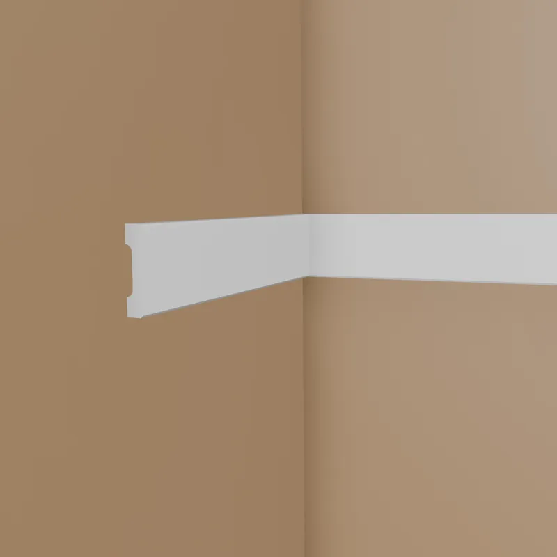 NMC Moulure décorative WD4 WALLSTYL Cimaise 12 x 58 x 2000 mm Polystyrène blanc Offre Spéciale