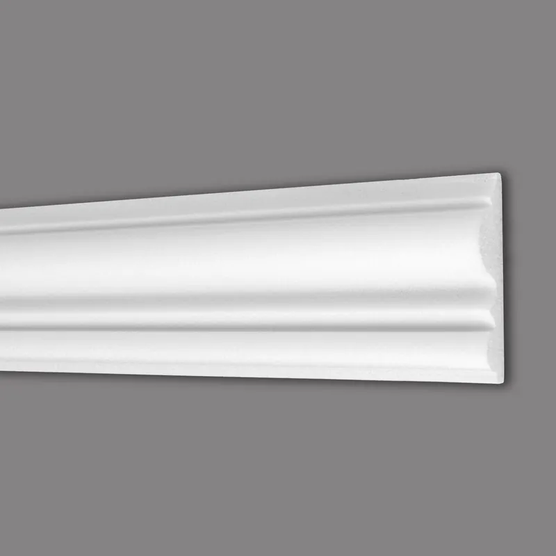Remise Wiesemann moulure Jakarta 51 polystyrène 21 x 79 x 2000 mm cimaise murale blanc
