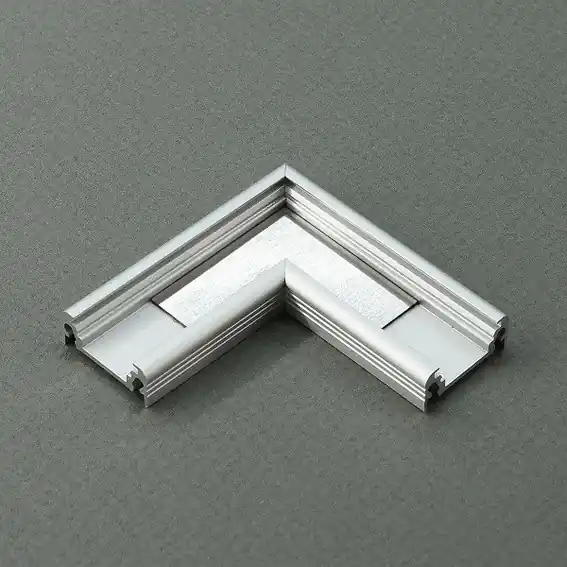 Topmet Raccord d‘angle pour le profilé LED en aluminium "Stio" Aluminium Robuste Durable Marque