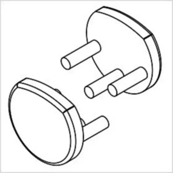 Topmet Embouts pour profilé LED en aluminium "Colico" Plastique Profilé LED Eclairage LED Commande En Gros