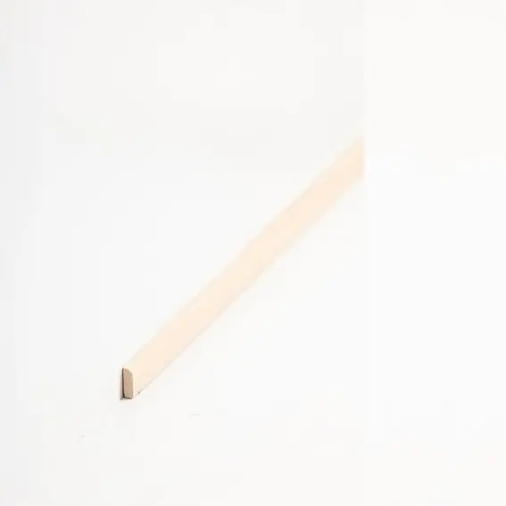 PROVISTON Surplinthe "Prague" bois massif 4 x 10 x 2000 mm abachi brut Plinthe moderne Offre Du Jour