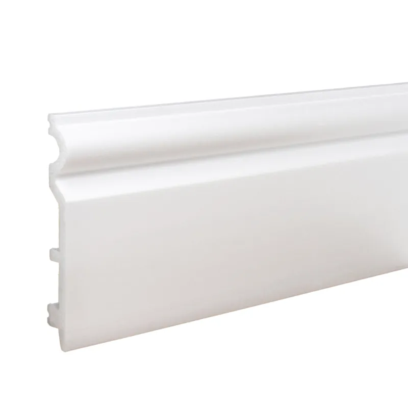 Meilleur Choix Wiesemann Plinthe de qualité 15 x 120 x 2000 mm Plastique Imperméable Blanc