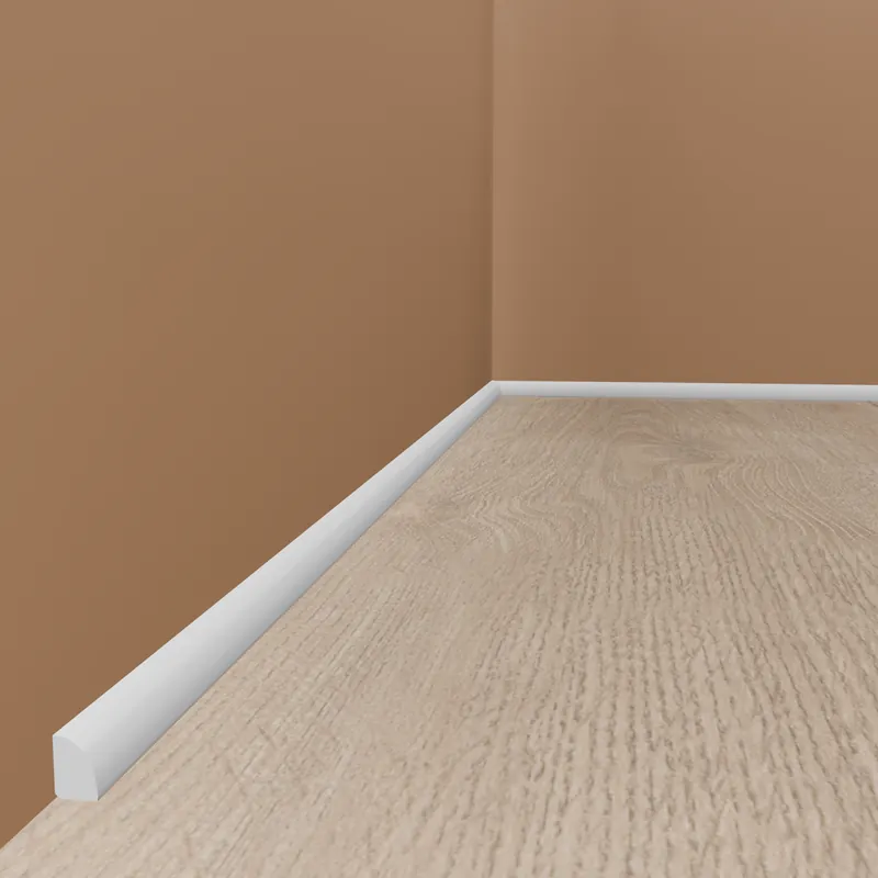 Plinthe NMC WALLSTYL FL6 12 x 19 mm polystyrène haute densité, résistant, imperméable blanc Marque