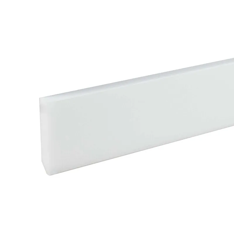 Prix Réduit Plinthe chic NMC WALLSTYL FT2 13 x 58 mm polystyrène haute densité, résistant, imperméable blanc