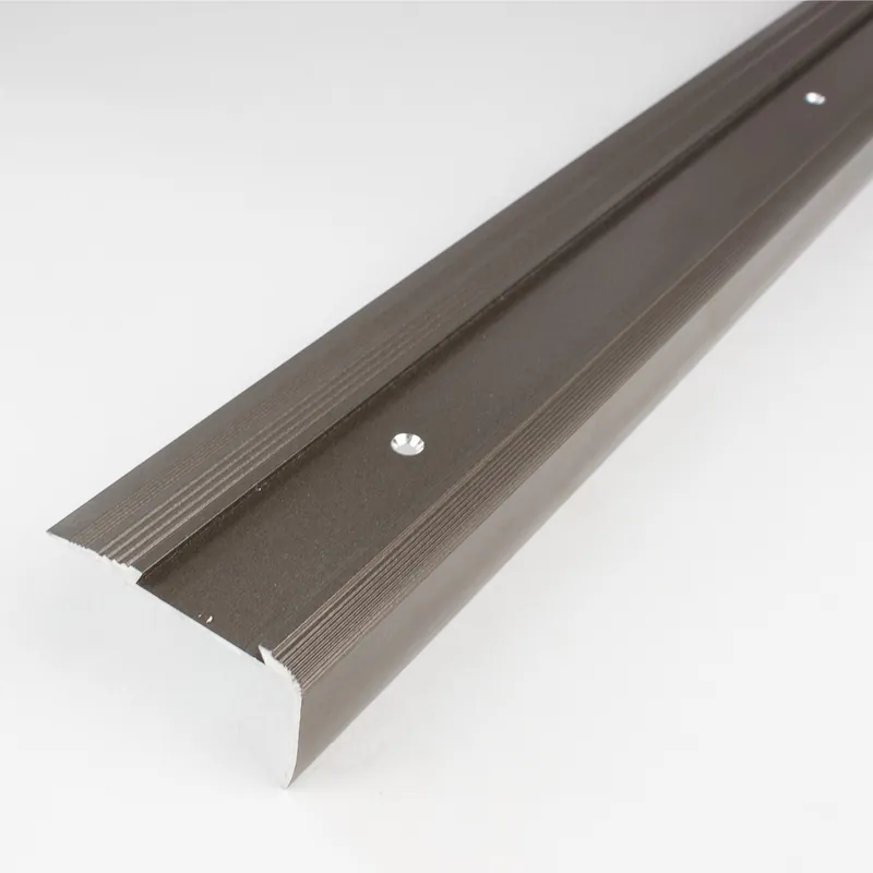 Commander Vite Nez de marche cornière 27 x 58 mm alu résistant à l‘abrasion finition spéciale